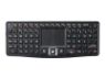 Universal Mini Wireless Keyboard/Touchpad with Wireless connectivity. Compact, innovative design for Presentations and Media Centre.