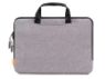 13.3" Slim Laptop Bag with multiple zipped compartments.