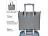 15.6" Stylish Laptop Tote Bag, water and scratch resistant with shoulder strap.