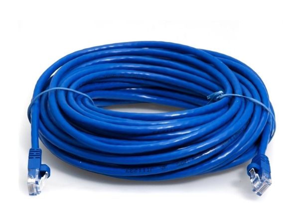 CAT6 Ethernet Cable to connect your laptop or desktop computer to a network switch or modem router