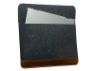 Grey and Brown Leather Style Sleeve designed for 14 inch Laptops.