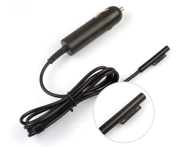 Microsoft 60W Surface Pro, Surface Book, Surface Laptop Car Charger