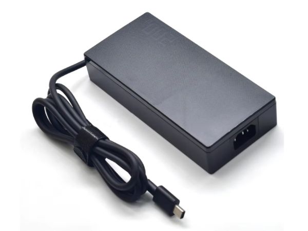 Asus Laptop Adapter Charger 200W, rectangular shaped connector for ROG Zephyrus, ROG Flow, TUF Gaming, ProArt Studiobook